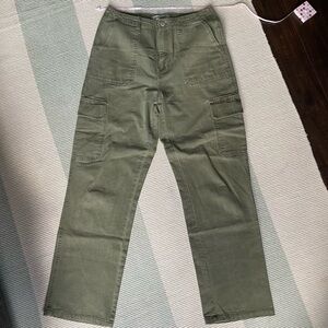 Velvet Heart soft Green cargo pants, sz M